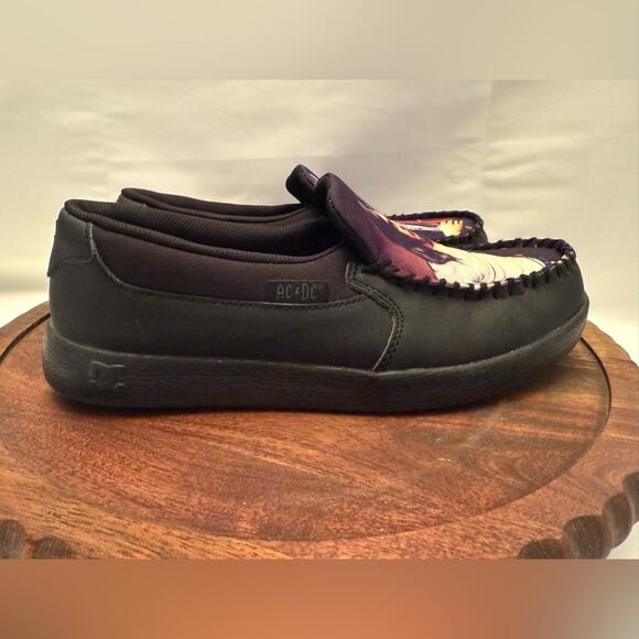 DC Shoes AC/DC Villain 2 Slip-On Black “Highway to Hell” Men’s 8.5 - Picture 7 of 10